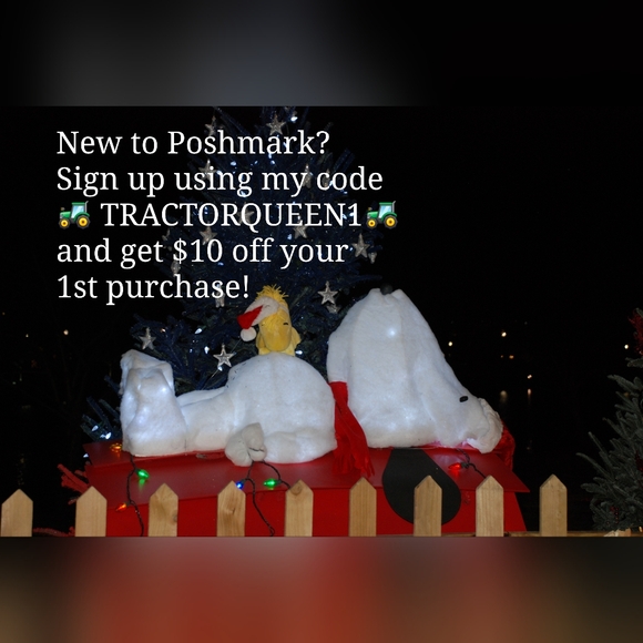 Christmas Reindeer Thigh High Socks with Bells - Picture 11 of 11